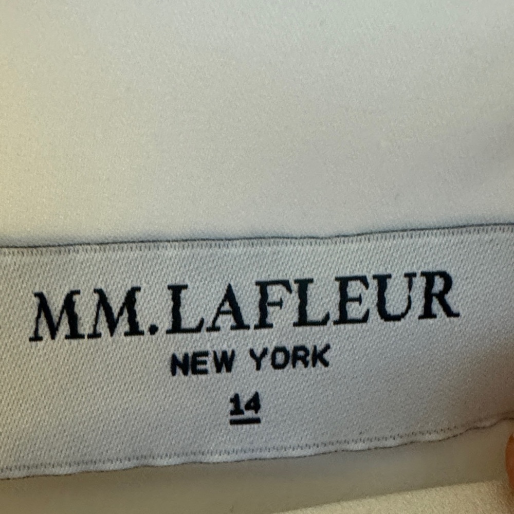 MM Lafleur Charcoal and Cream Dress - Picture 2 of 3